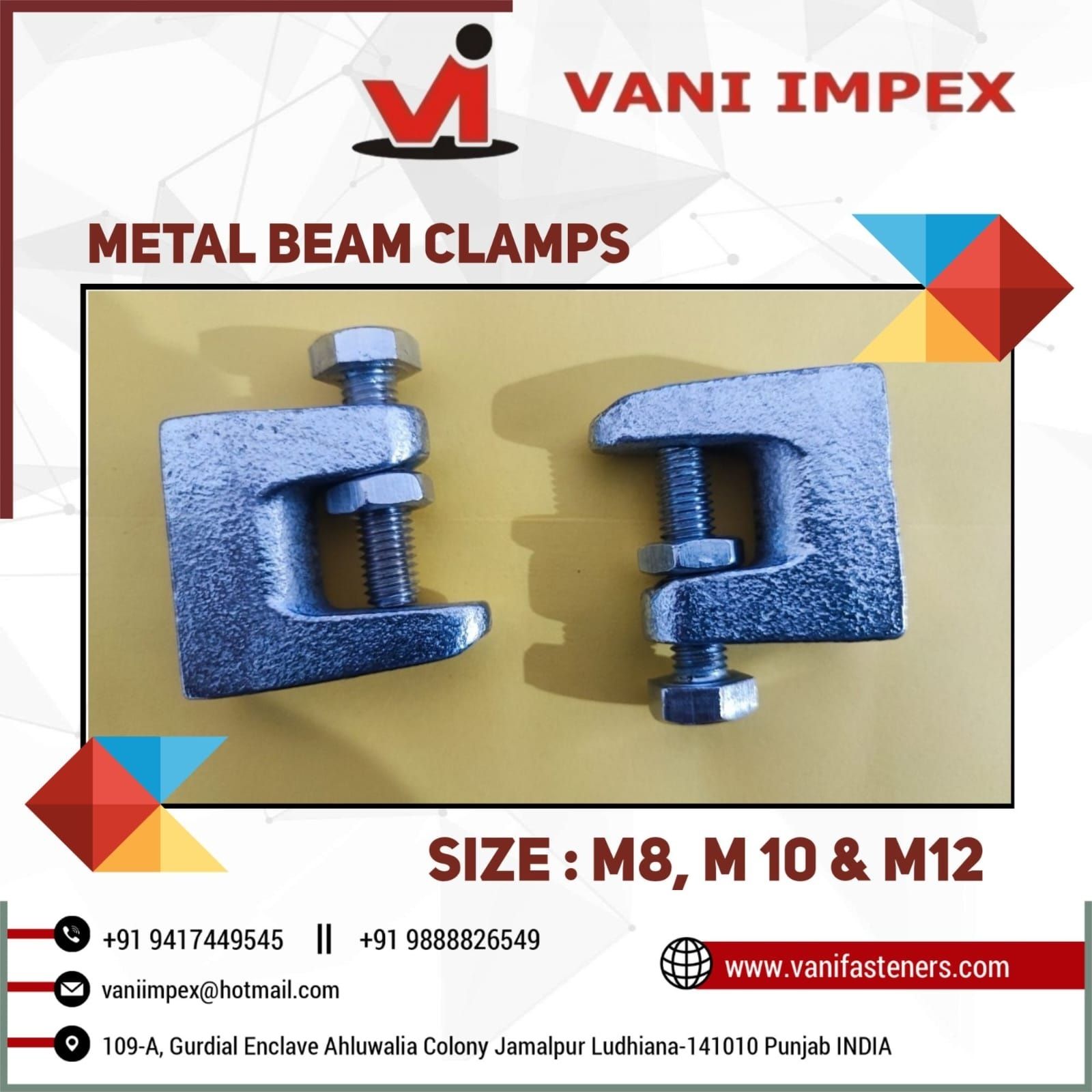 Metal Beam Clamp