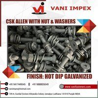 Galvanized CSK Allen Screw