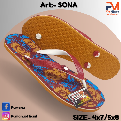 Sona Ladies fancy slippers