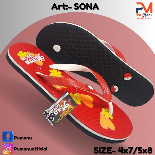 Sona Ladies fancy slippers