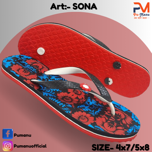 Sona Ladies fancy slippers