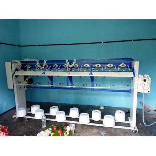 10 Spindle Ball Winding Machine