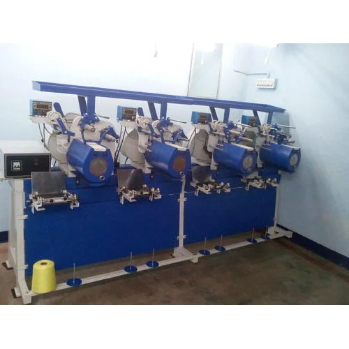 Twin Spindle Cone Winding Machine