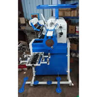 Thread Tube Winding Machine - Automatic Electric Operation, Blue Design For Industrial Applications