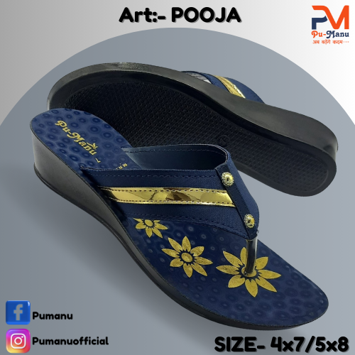 Pooja Ladies fancy slippers