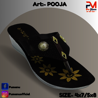 Pooja Ladies fancy slippers