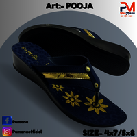 Pooja Ladies fancy slippers