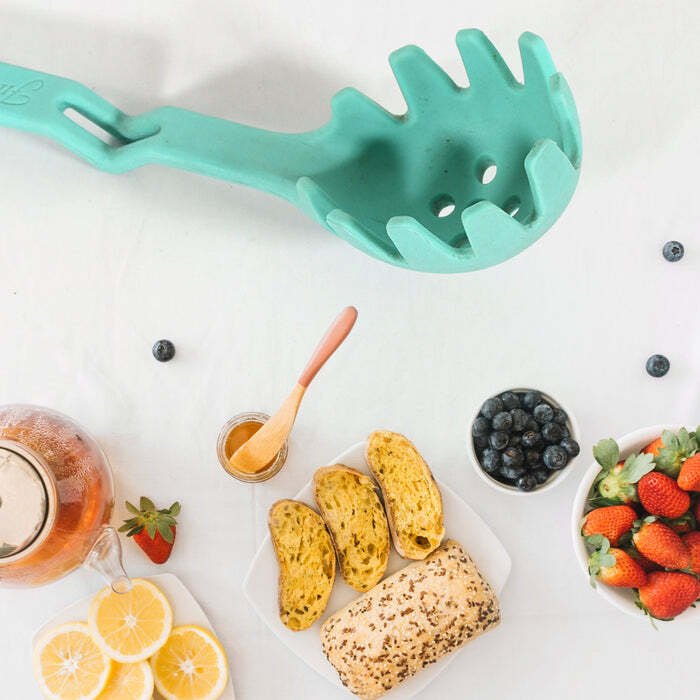PREMIUM XL SILICONE PASTA FORK, HIGH HEAT RESISTANT