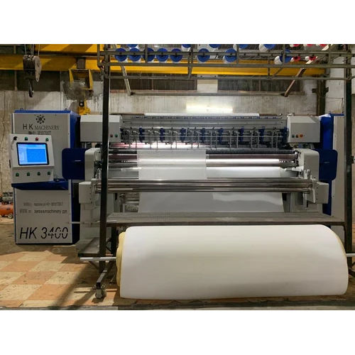 Hk3400 Hi -Speed Quilting With Border Cutting Machine