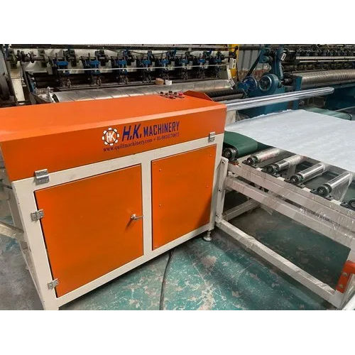 Orange Mattress Roll Packing Machine