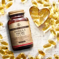 Solgar, Omega-3 EPA & DHA, Triple Strength, 950 mg, 100 Softgels