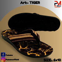 MENS SLIPPERS TIGER