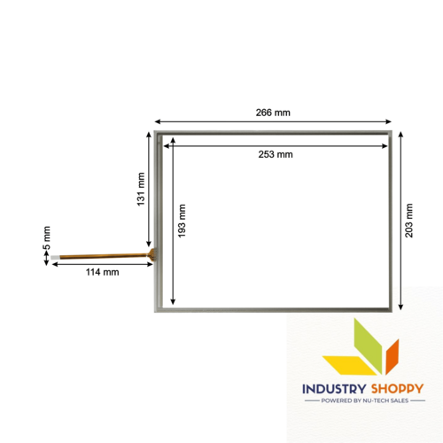 Touch Screen for TPC-1262H