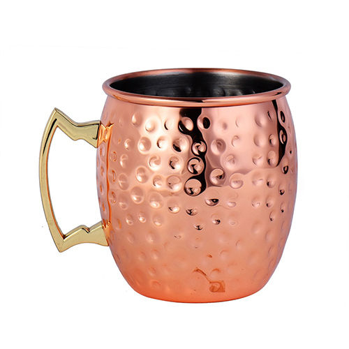 Hammered Copper Mug - Application: Hotel