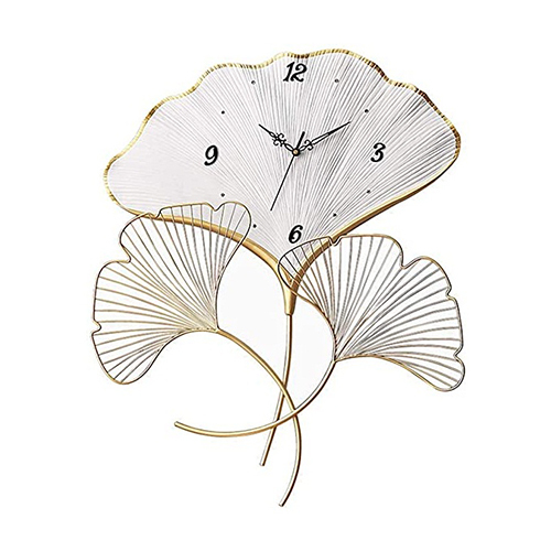 Flower Metal Wall Clock