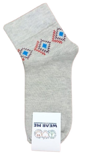 Blue Diamond Ankle Socks