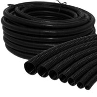 Flexible Conduit Pipe Pg -11 - Color: Black