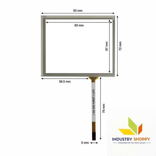 Touch Screen for VCP11.20WN-003-XX-X