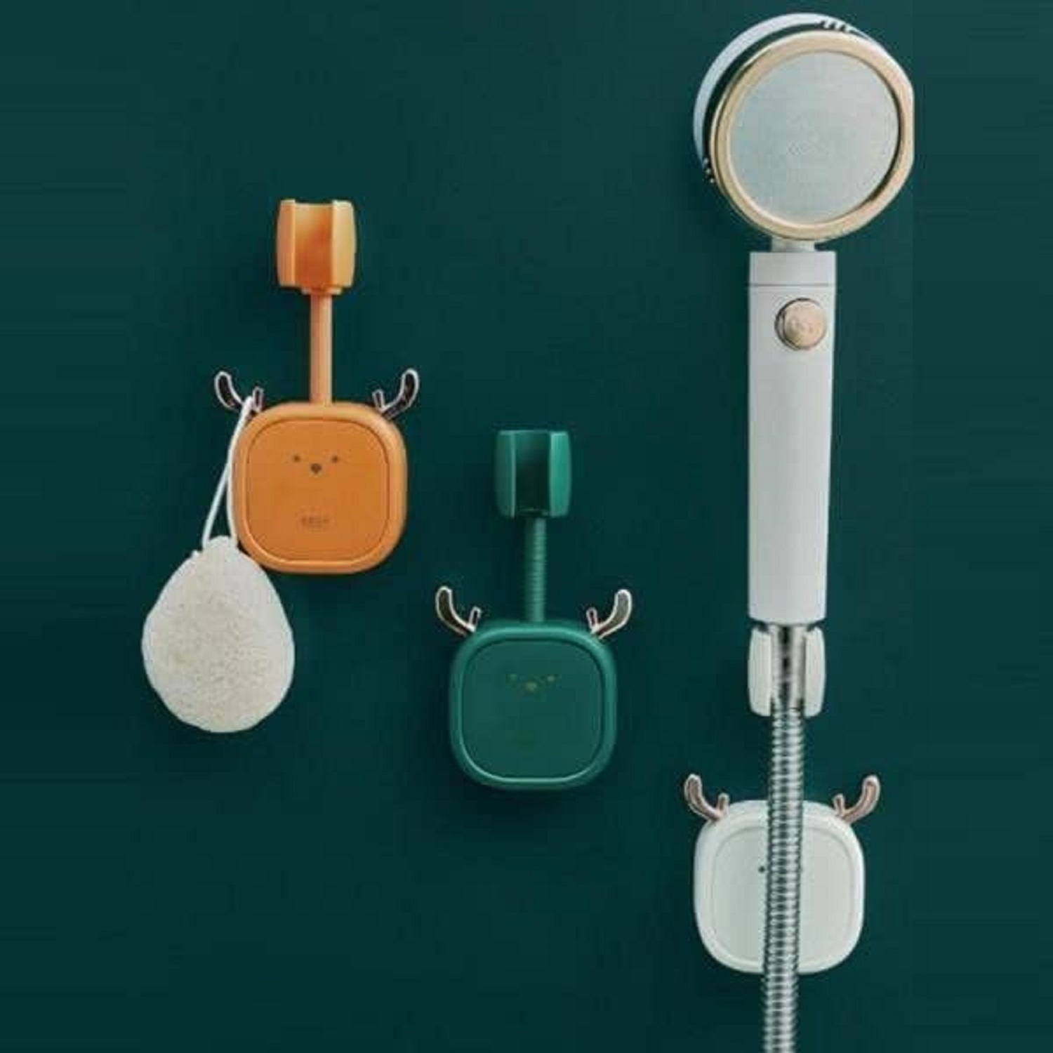 360 DEGREE DEER SHOWER BRACKET HOLDER