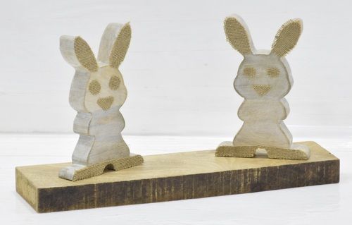 Wooden Rabbit Toy Set