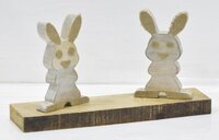 Wooden Rabbit Toy Set - Application: Interior Decor