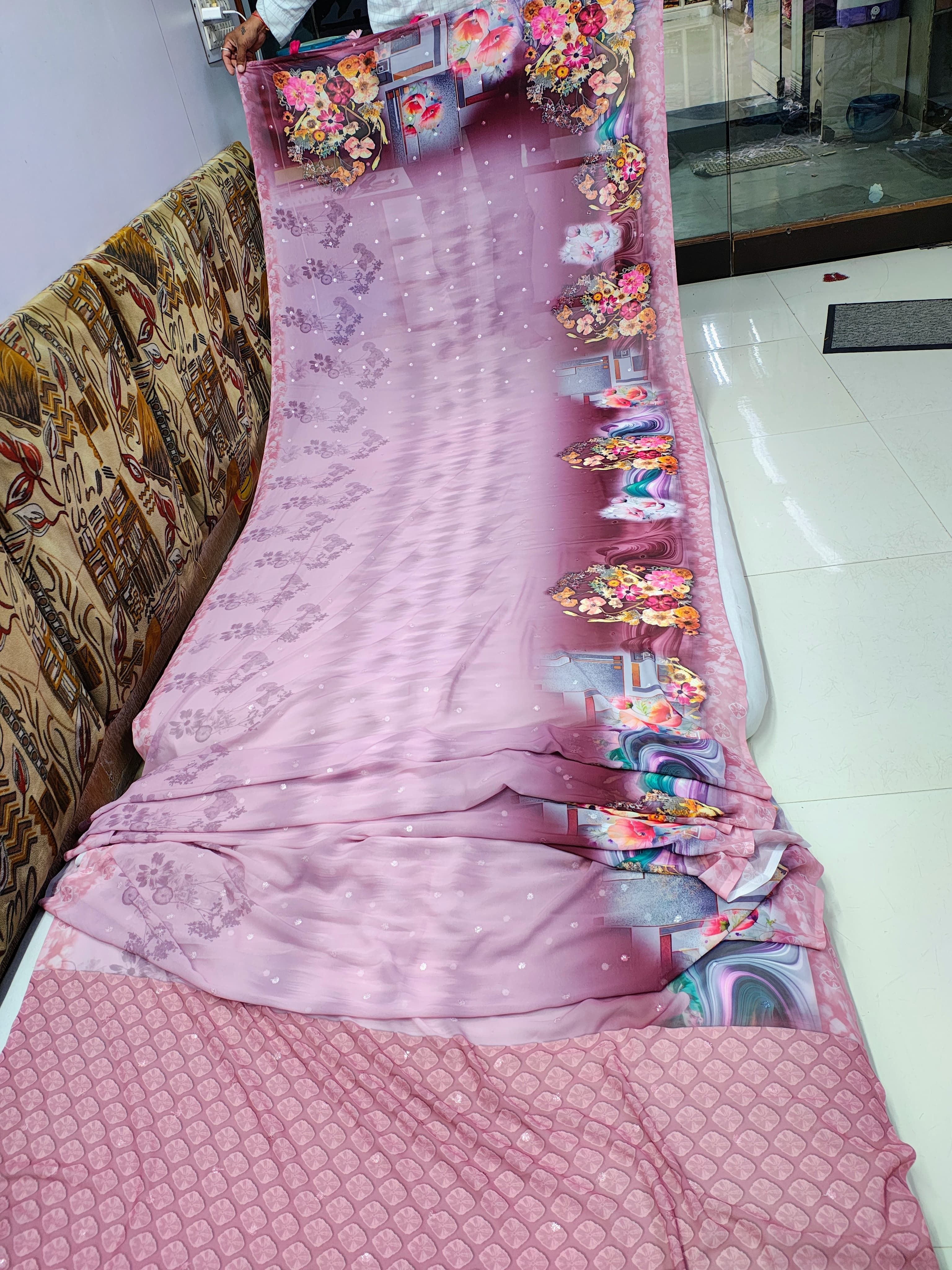 Soft Georgette Saree