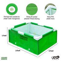 3x2x1 Fit HDPE Rectangular Grow Bag