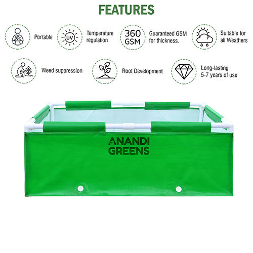 3x2x1 Fit HDPE Rectangular Grow Bag