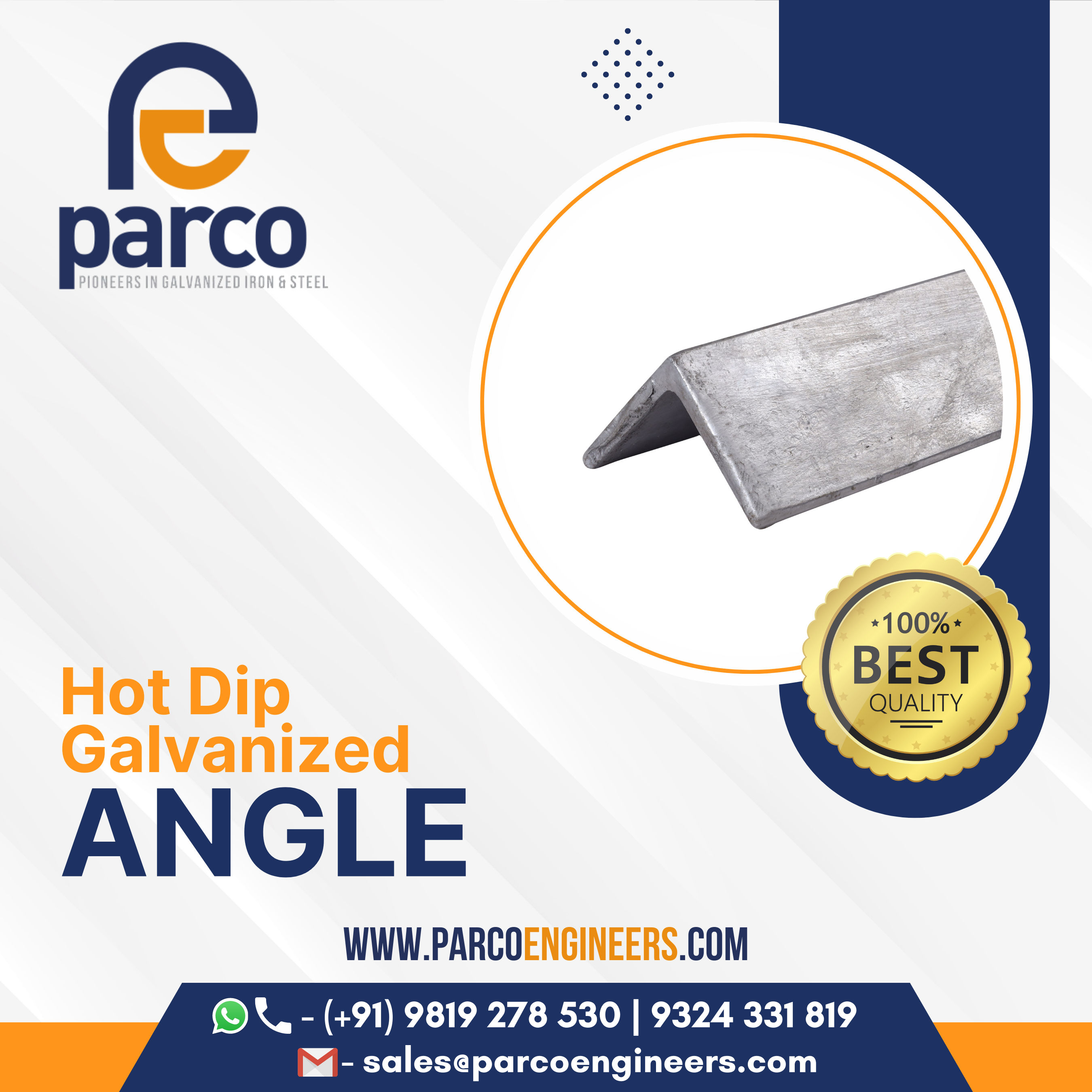 Hot Dip Galvanized Angles