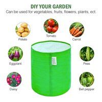 9X9 Inches HDPE Round Grow Bag