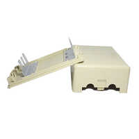 Telephone Junction Box - High-quality Plastic, White Color, Polished Finish , Powder Coating Surface Treatment, Warranty Included