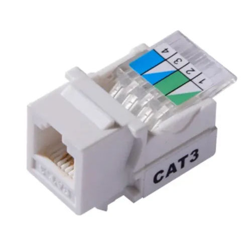 Cat3 Keystone Connector Application: Ftth