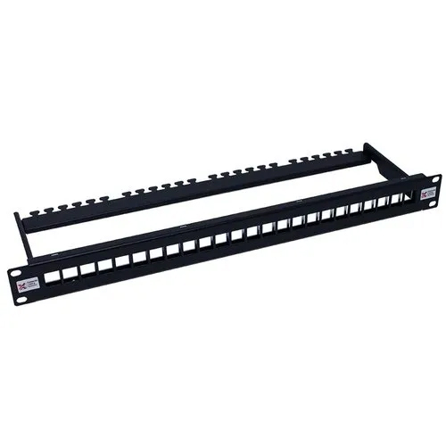 24 Port  CAT 6 Unloaded Patch Panel