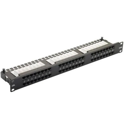 24 Port Cat 6 Loaded Patch Panel