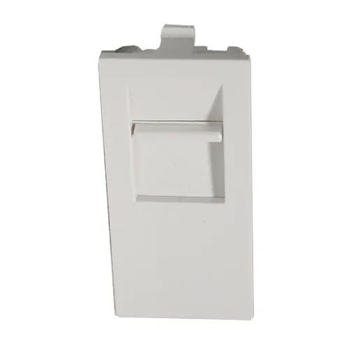 Roma Plastic White Face Plate Size: Small