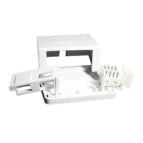 White Pvc Telephone Wiring Box