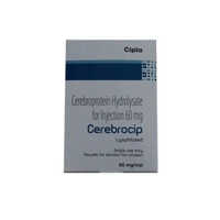 Cerebroprotein Hydrolysate Injection - 60mg Liquid Form, Recommended For Human Use, Antibiotic Medicine, Store In Dry & Cool Place