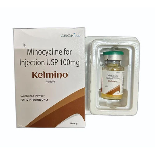 100Mg Minocycline For Injection Usp Recommended For: Human Being