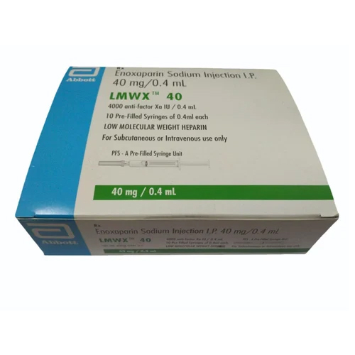 40mg Enoxaparin Sodium Injection IP