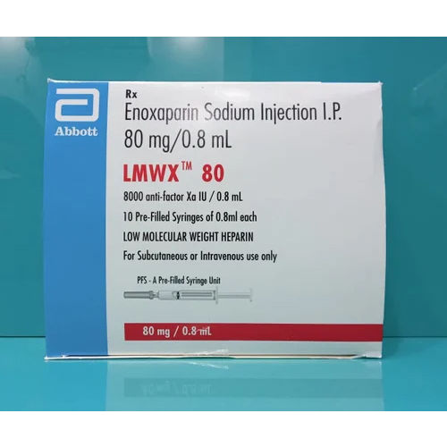 Liquid 80mg Enoxaparin Sodium Injection Ip