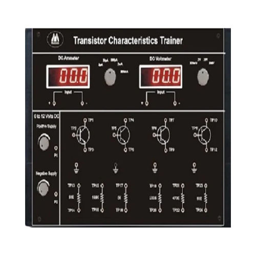 Black Mx-102 Transistor Characteristics Trainer