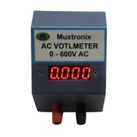Blue Digital Ac Voltmeter