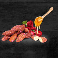 Rose Petal Badam - Organic Dried Almonds Infused With Floral Essence | Exotic Flavor, Elegant Snack Option, Aromatic Experience