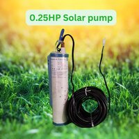 0.25 HP Solar Borewell Submersible Pump