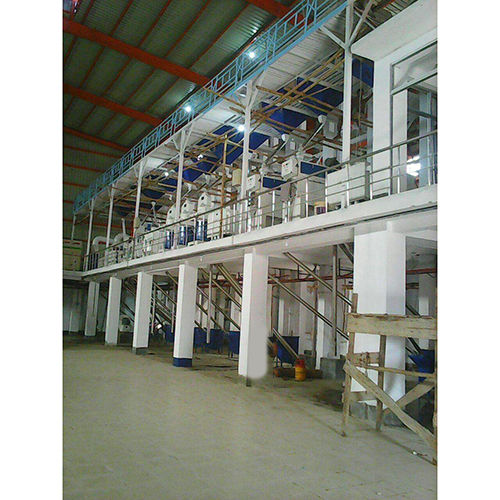 Semi-automatic Fully Automatic Rice Mill Machine