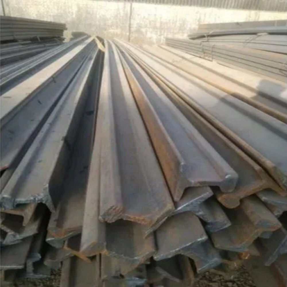 90 Lbs MS Used Railway Track - 45 Kilograms, Mild Steel, Coated Surface, Hardness 80 HRC, Hot Rolled Manufacturing Process