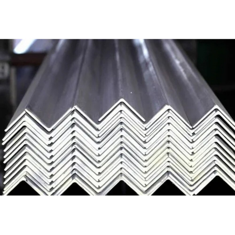 12 mm Mild Steel Angle - Stainless Steel Material, 12 Millimeter Thickness, Powder Coating Finish, Equal Angle Design | Industrial Grade Durability