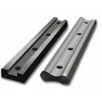 Ms Rail Fish Plate - Mild Steel, Hardness 60 Hrc, Plain Finish, Coated Surface | Durable Connection For Railway Applications