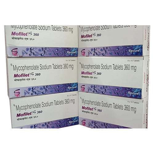 360 MG Mycophenolate Sodium Tablets
