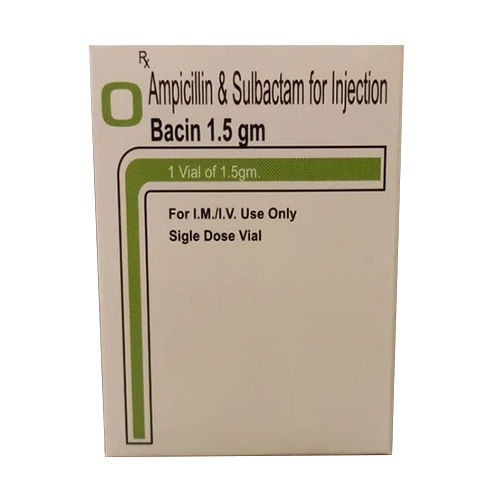 1.5 GM Ampicillin And Sulbactam For Injection